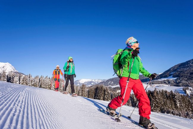 Traumhafte Schneeschuhwanderungen